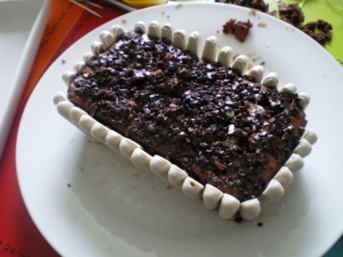 Gateau Jardin Et Sa Jardiniere De Fleurs Recette Ptitchef