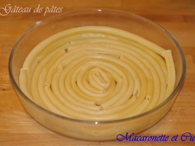 Gateau Sale De Pates Ziti Recette Ptitchef