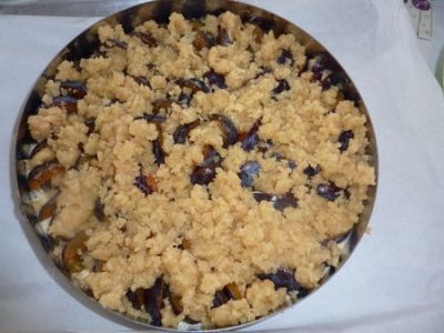 Gateau Streusel Aux Prunes Receita Petitchef