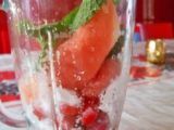 Etape 3 - Soupe pastéque fraise!!pour un long weekend de soleil!!