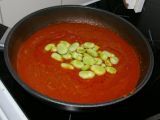 Etape 2 - Sauce tomate aux fèves