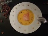 Etape 6 - Soupe de potimarron et saumon