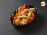 Etape 4 - Salade de tagliatelle de légumes et sa sauce à la cacahuète
