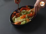Etape 5 - Salade de tagliatelle de légumes et sa sauce à la cacahuète