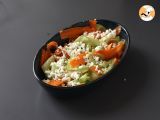 Etape 6 - Salade de tagliatelle de légumes et sa sauce à la cacahuète