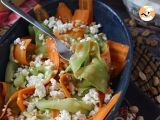 Etape 7 - Salade de tagliatelle de légumes et sa sauce à la cacahuète
