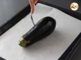Etape 1 - Comment rôtir et peler facilement une aubergine au four?