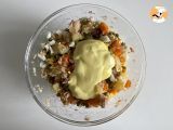 Etape 7 - Salade russe et sa mayonnaise maison