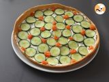 Etape 9 - Tarte d'été super rafraichissante: ricotta, concombre et saumon fumé