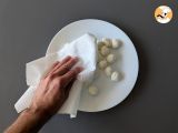 Etape 1 - Billes de mozzarella au Air Fryer, parfaites pour l'apéritif!