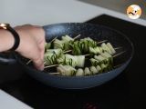 Etape 5 - Brochettes de courgette avec une sauce asiatique délicieuse et relevée