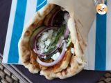 Etape 10 - Gyros au halloumi, le sandwich grec en version végétarienne!