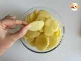 Etape 1 - Gratin de pommes de terre au Air Fryer