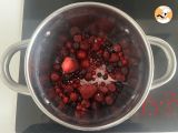 Etape 1 - Confiture saine aux fruits rouges et graines de chia