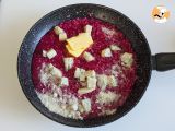 Etape 7 - Risotto à la betterave et au gorgonzola : une explosion de couleurs et de saveurs!