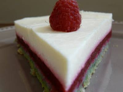 Aussi Beau Que Bon Gateau Raye Pistache Framboise Citron Recette Ptitchef