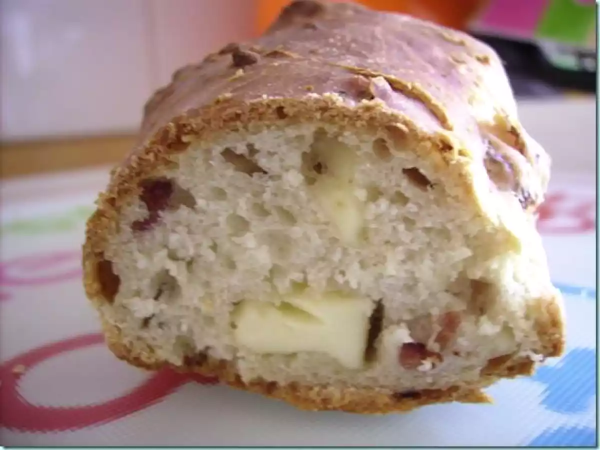 Baguettes au gruyère et aux lardons