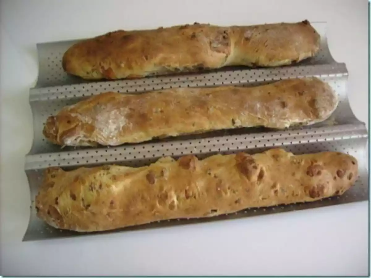 Baguettes au gruyère et aux lardons - photo 2