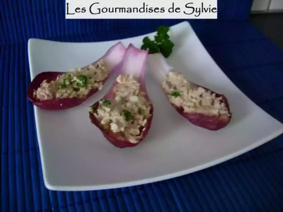 Barquettes d'Endives Carmines au Thon - photo 2