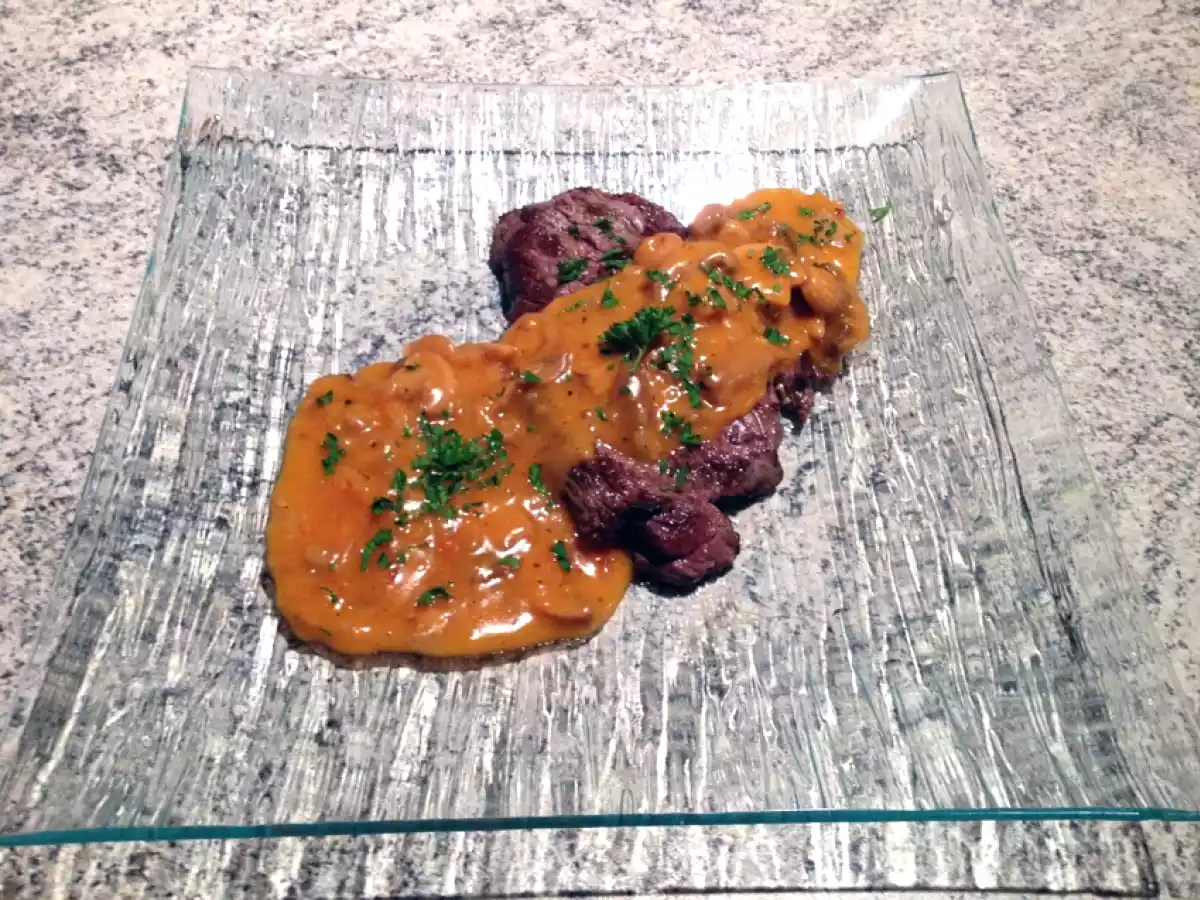 Bavette sauce chasseur - photo 2