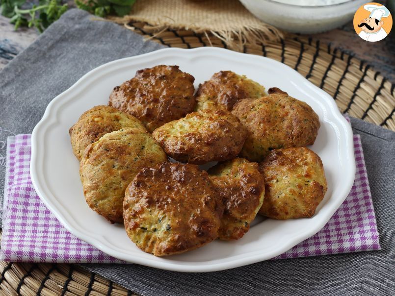 Beignets de courgette au Air Fryer et sa sauce au yaourt et à la feta - photo 2