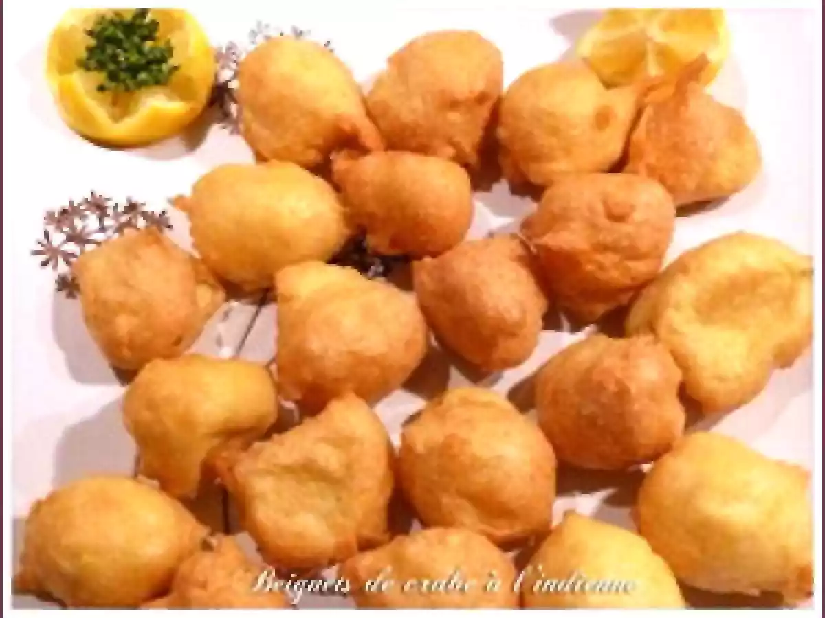 Beignets de crabe à l'indienne - photo 2