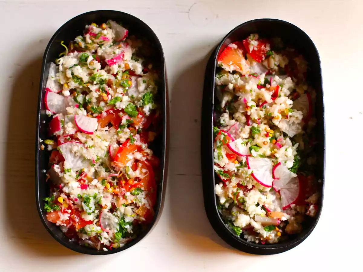 Bento taboulé de chou-fleur - photo 2