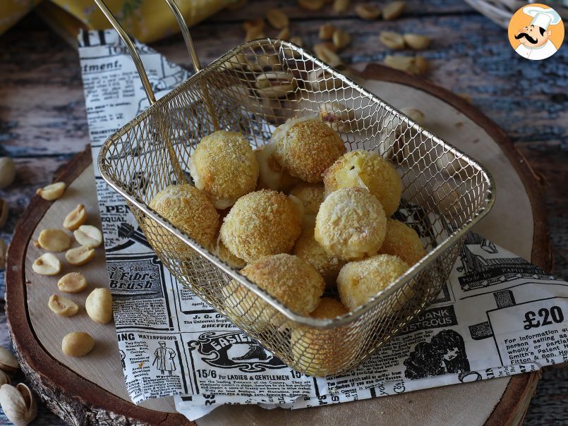 Billes de mozzarella au Air Fryer, parfaites pour l'apéritif!