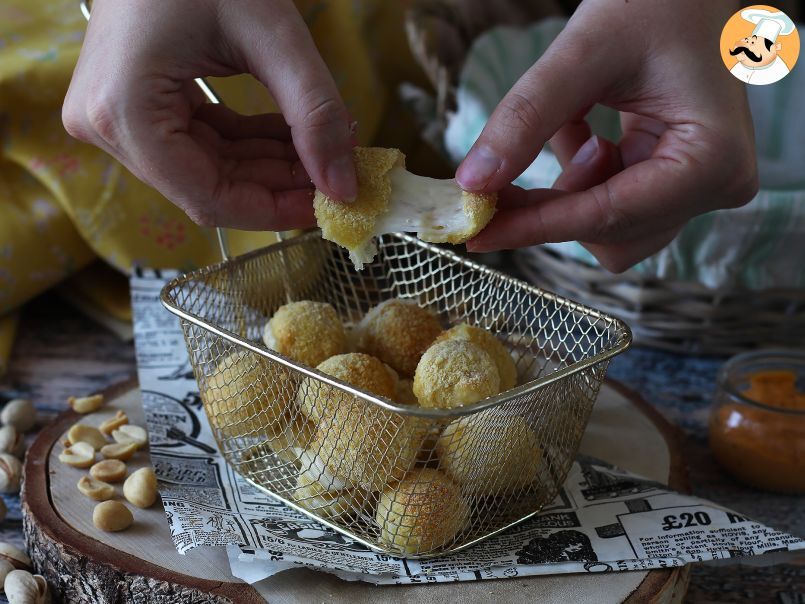 Billes de mozzarella au Air Fryer, parfaites pour l'apéritif! - photo 4