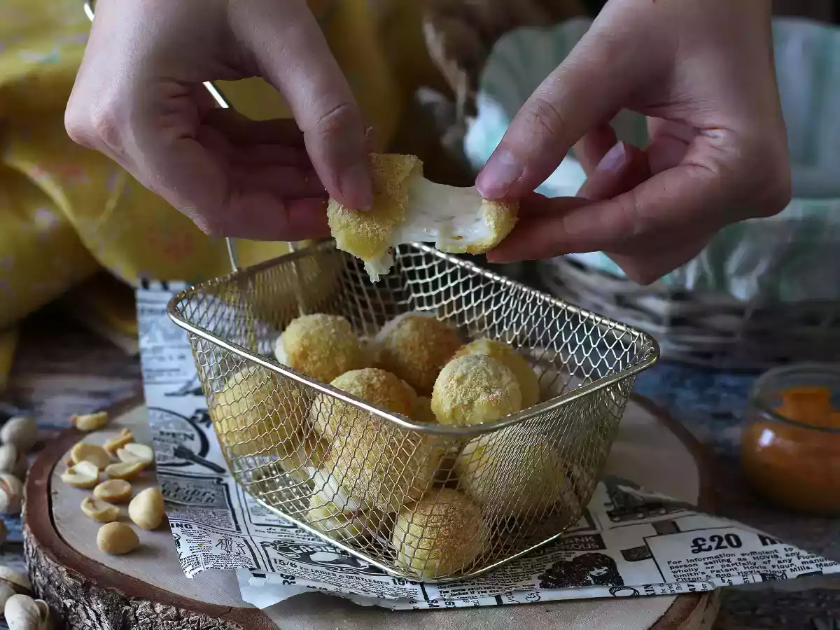 Billes de mozzarella au Air Fryer, parfaites pour l'apéritif! - photo 4