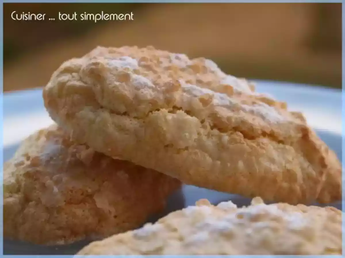 Biscuits à la cuillère à la Noix de CoCo - photo 3