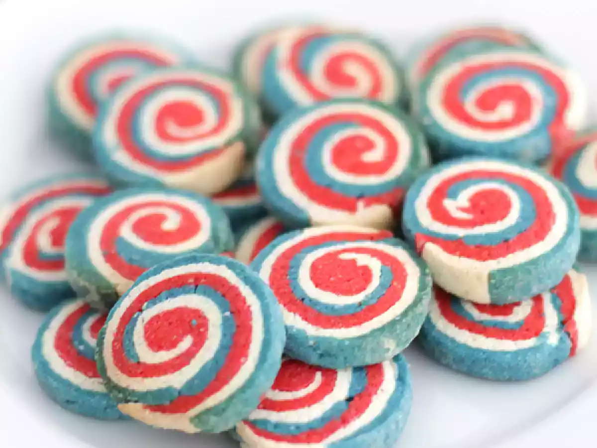 Biscuits sablés tricolores, drapeau français - photo 2