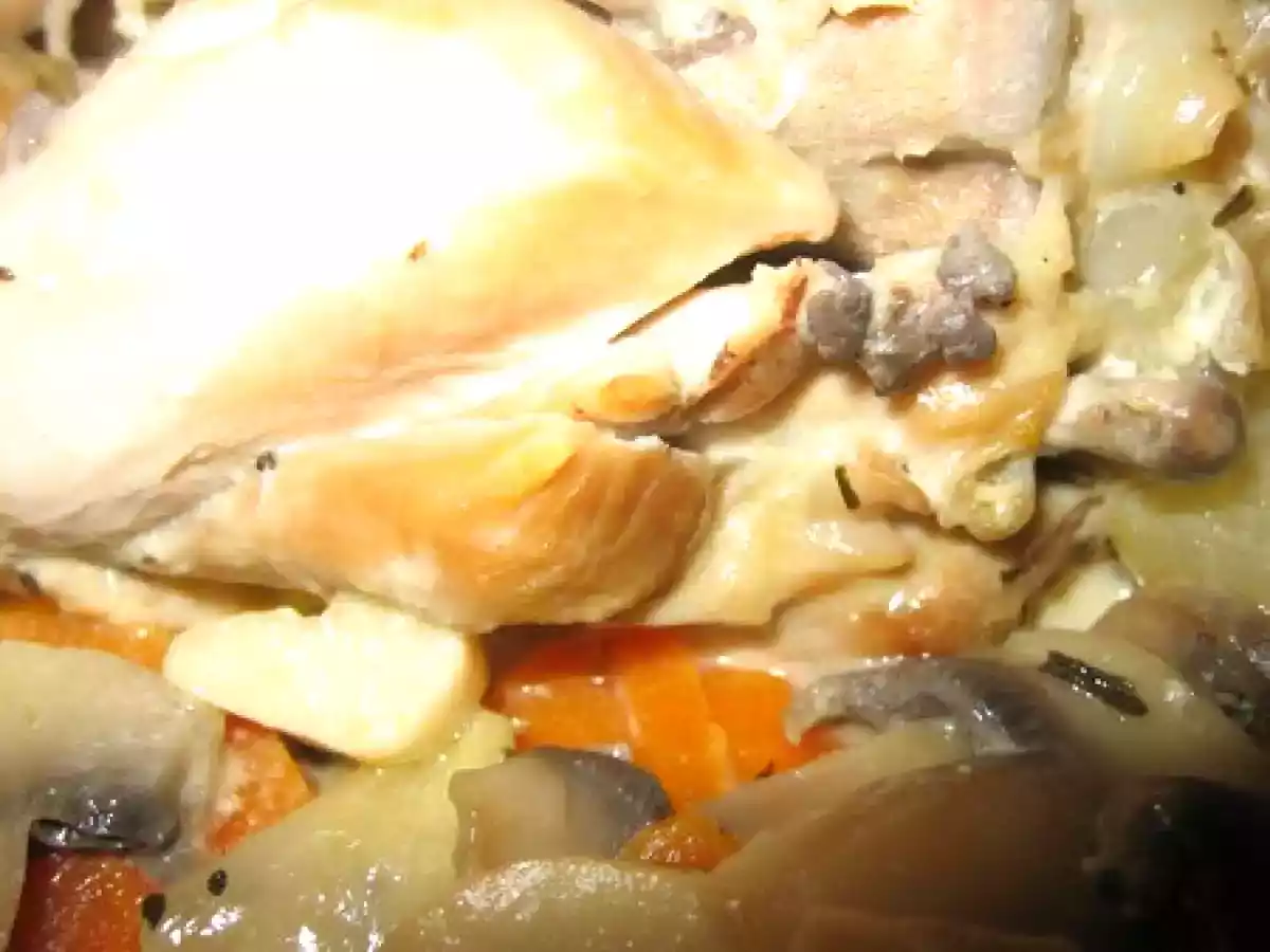 Blanquette de pilons de poulet à la crème - photo 5