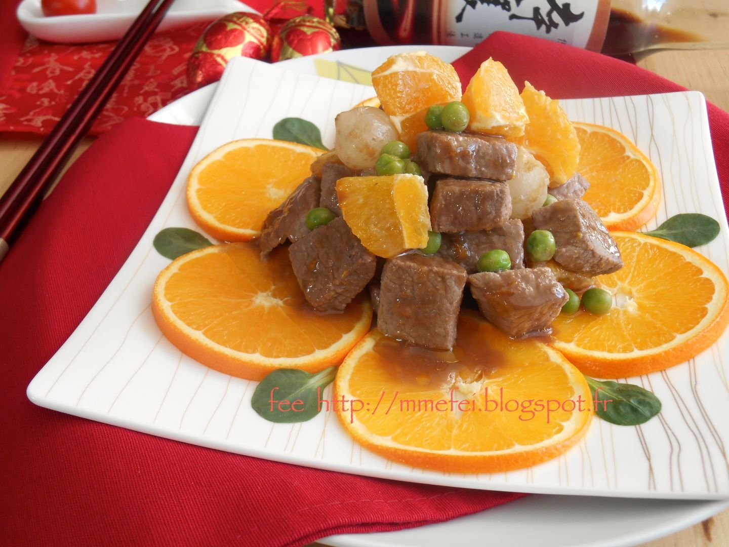 Boeuf A L Orange Avec La Confiture D Abricots Recette Pour Nouvel An Chinois Recette Ptitchef