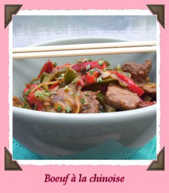 Boeuf à La Chinoise (5 Propoints) - Recette Ptitchef