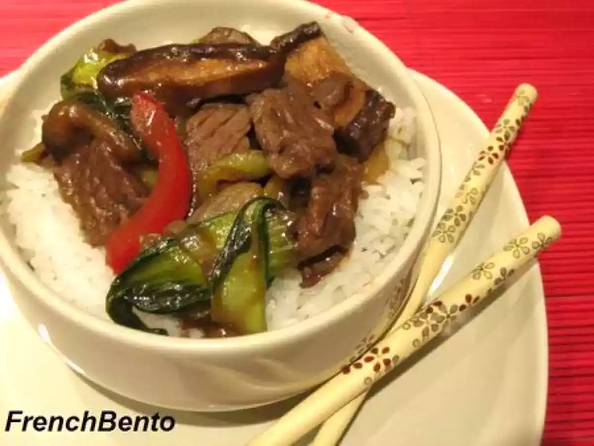 Boeuf hoisin et daikon au gingembre - photo 2