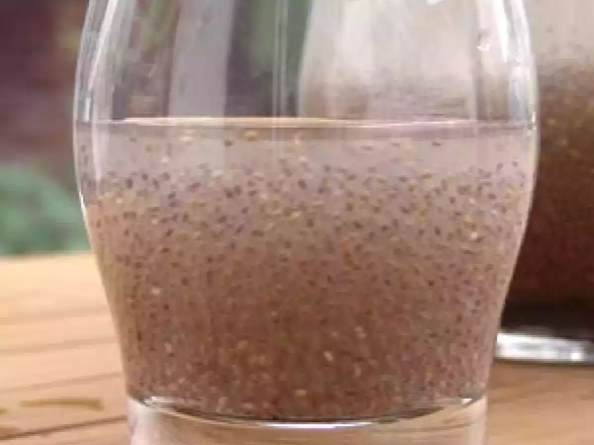 Boisson aux graines de chia