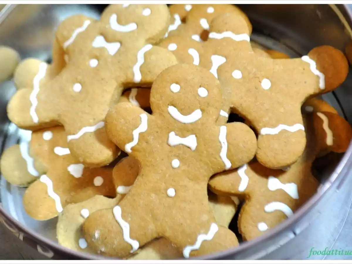 Bonhommes, pain d’épice au sirop d’agave.