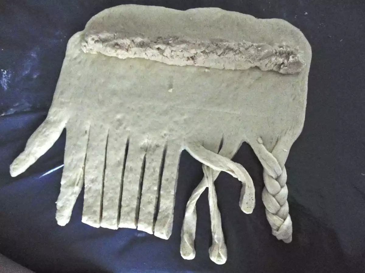 Brioche des rois Catalane au massepain (Roscon des reyes al mazapan) - photo 4