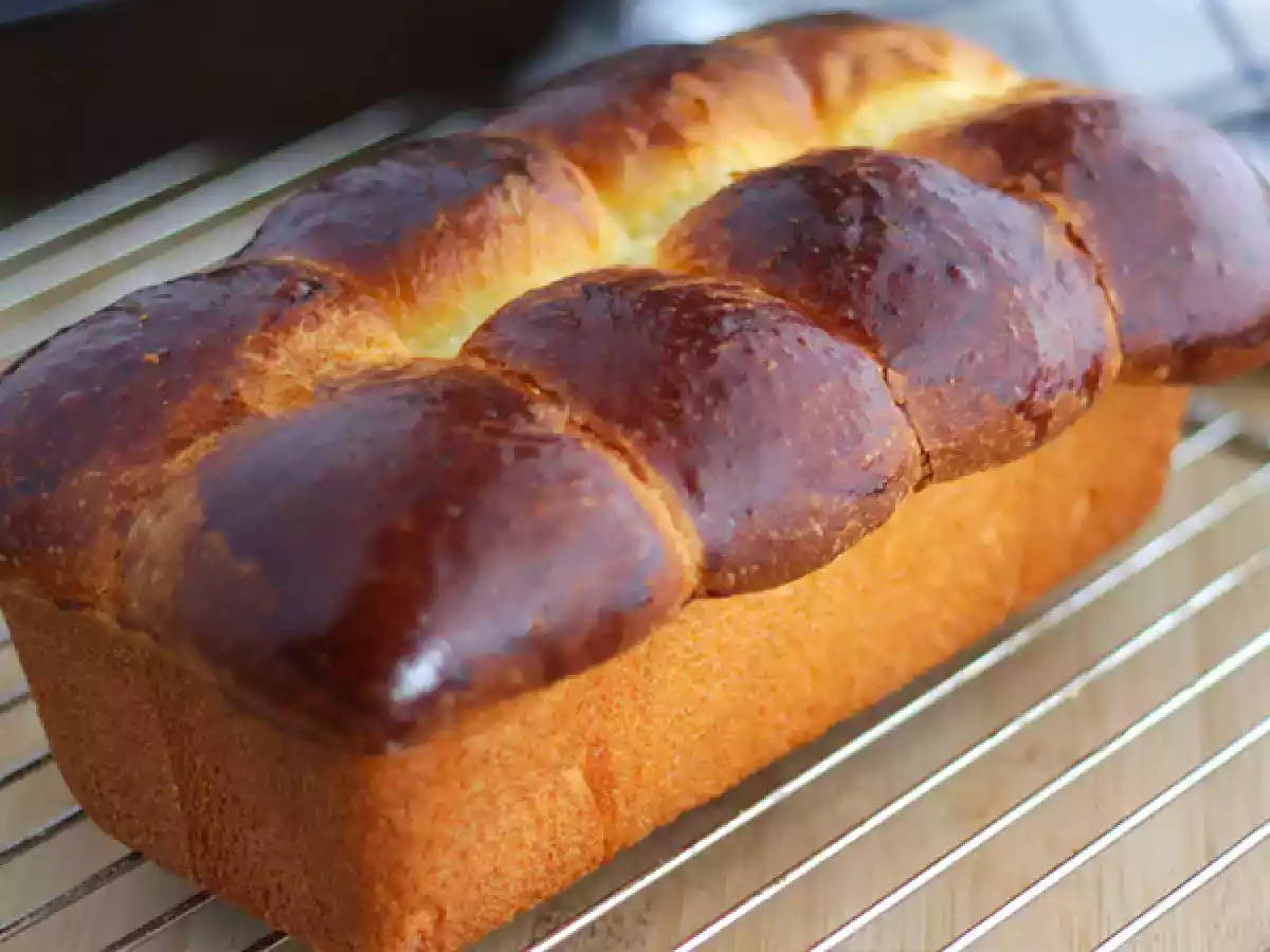 Brioche dorée et moelleuse