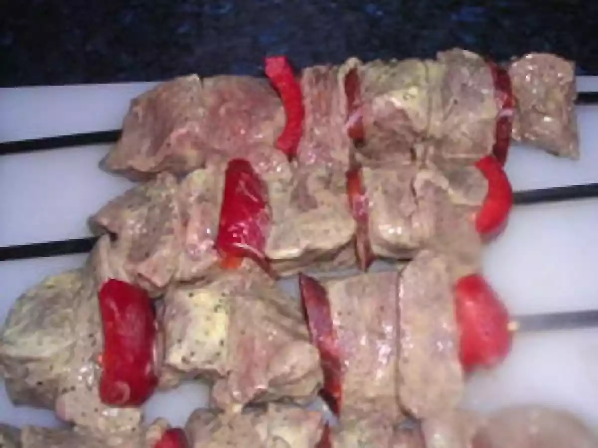 BROCHETTES DE BOEUF MARINEES - photo 2