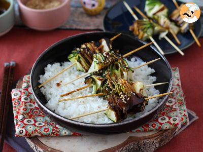 Brochettes de courgette avec une sauce asiatique délicieuse et relevée - photo 8