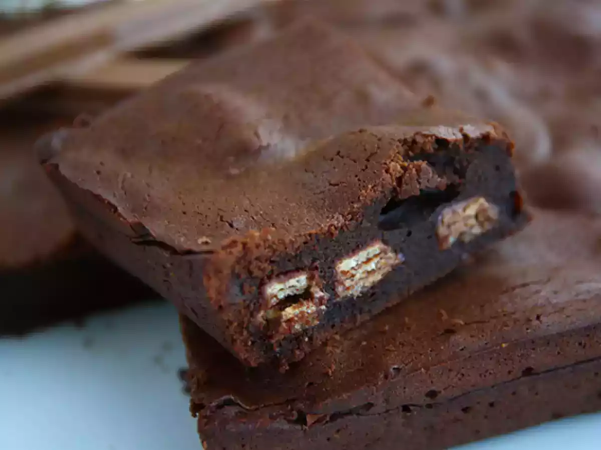 Brownie au Kit Kat ® - photo 4