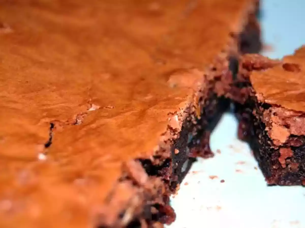 Brownies aux noisettes (chocolat noir et chocolat au lait) - photo 2