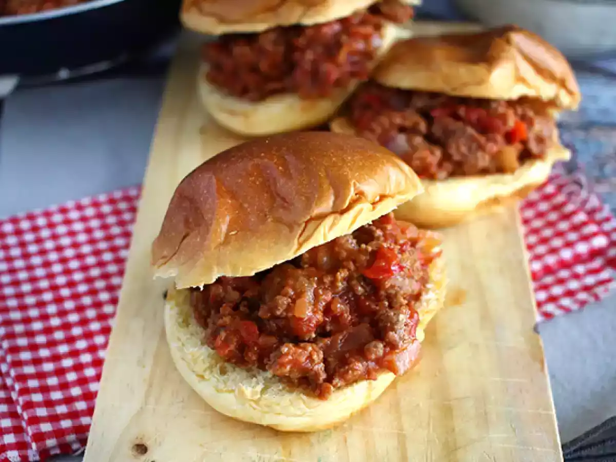 Burger style Sloppy Joe - photo 3
