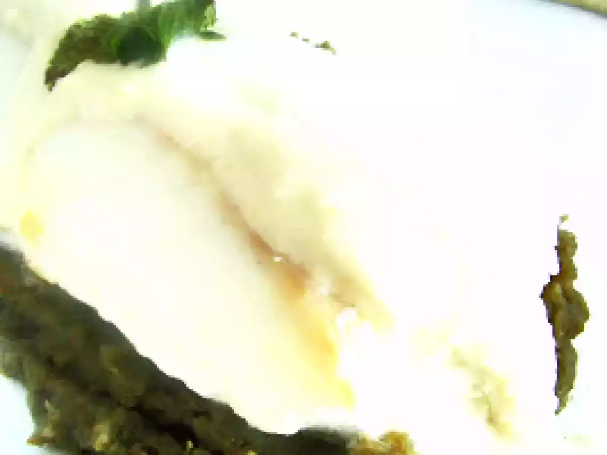 Cabillaud a la puree d'amandes et d'artichaut a la menthe - photo 5