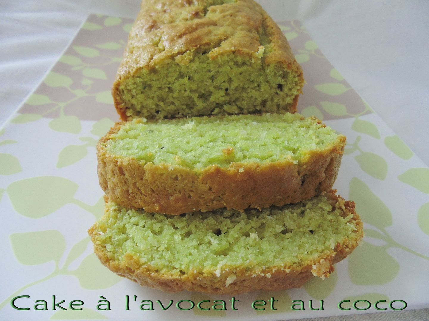 Cake A L Avocat Et Au Coco Recette Ptitchef