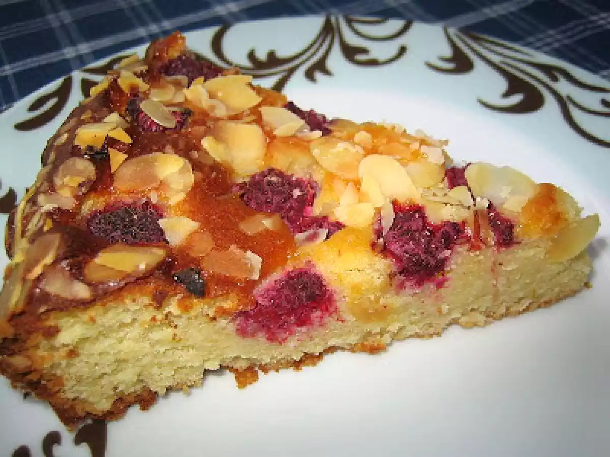 Cake amandes framboises ricotta!!! - photo 2