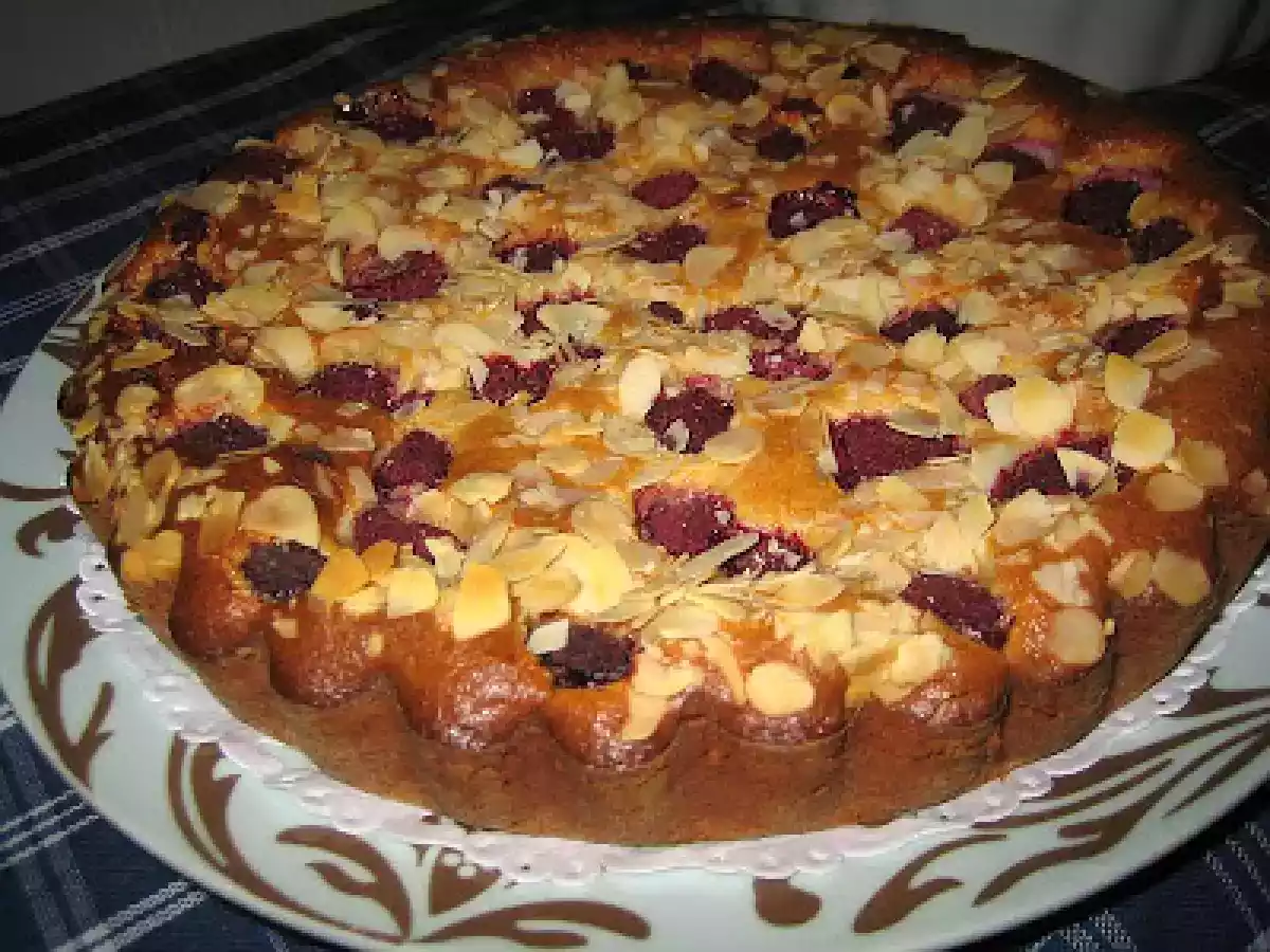 Cake amandes framboises ricotta!!! - photo 4