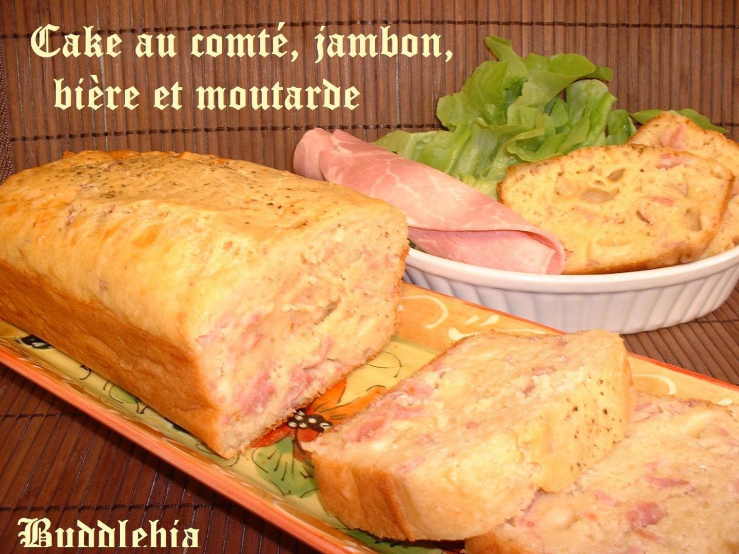 Cake Au Comté Jambon Bière Et Moutarde Recette Ptitchef 4698